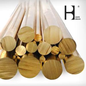 Golden Fade Resistant C36000 Brass Rods With Different Shape