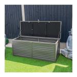 Polypropylene Outdoor Garden Storage Box for Poolside Patio AJUNION 390L 103
