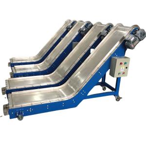 China CNC Hinged Belt Chain Plate Chip Conveyor Collecting CNC Machine Debris factory