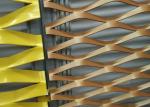 Aluminum 3003 Expanding Wire Mesh 0.5mm Thickness Metal Building Facade