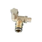 Rust-Proof Durable Brass Outdoor Water Heater Inlet Connection
