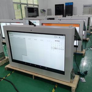 China AC240V 5ms Wall Mounted Lcd Kiosk FCC Capacitive Touch Screen factory