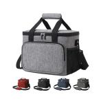Abrasion Resistant Custom Insulated Lunch Bags Thermal Multi Pocket Lunch Bag