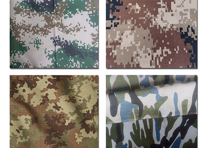 200g Printed Wear Camouflage Cotton Fabric For Quilting bag
