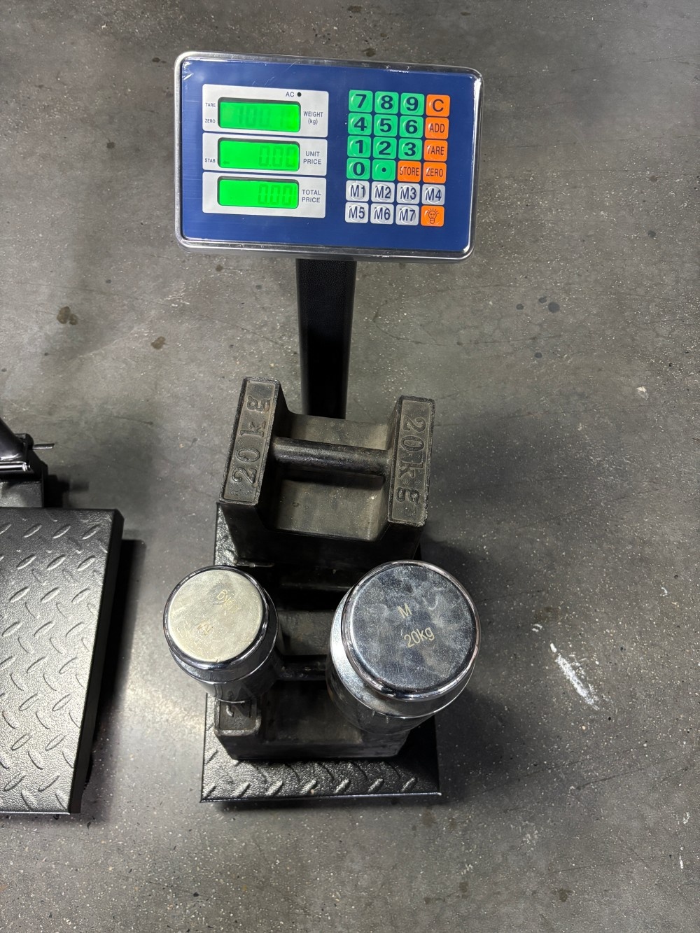 Industrial Waterproof Electronic Digital Scale 150-500KG Bench Weighing Steel Platform 0.1g Accuracy LCD Display OEM ODM