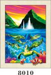 5D Flip Effect Lenticular Printing Picture For Animals And Scenery