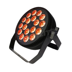 China RGBWA 18*15W 5 In 1 LED Par Wash Lights For Wedding / Concert OEM&amp;ODM LED Par Can Wash Light LED Flat Slim Par Light factory