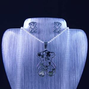 China High Quality Stainless Steel Jewelry Set LUS06-1 factory