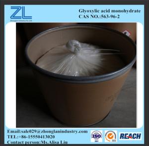 China Glyoxylic acid monohydrate 563-96-2 factory