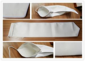 China Micron Nonwoven Needle Felt Industrial Filter Bag Anti Static Polyester Water Filter Bag factory
