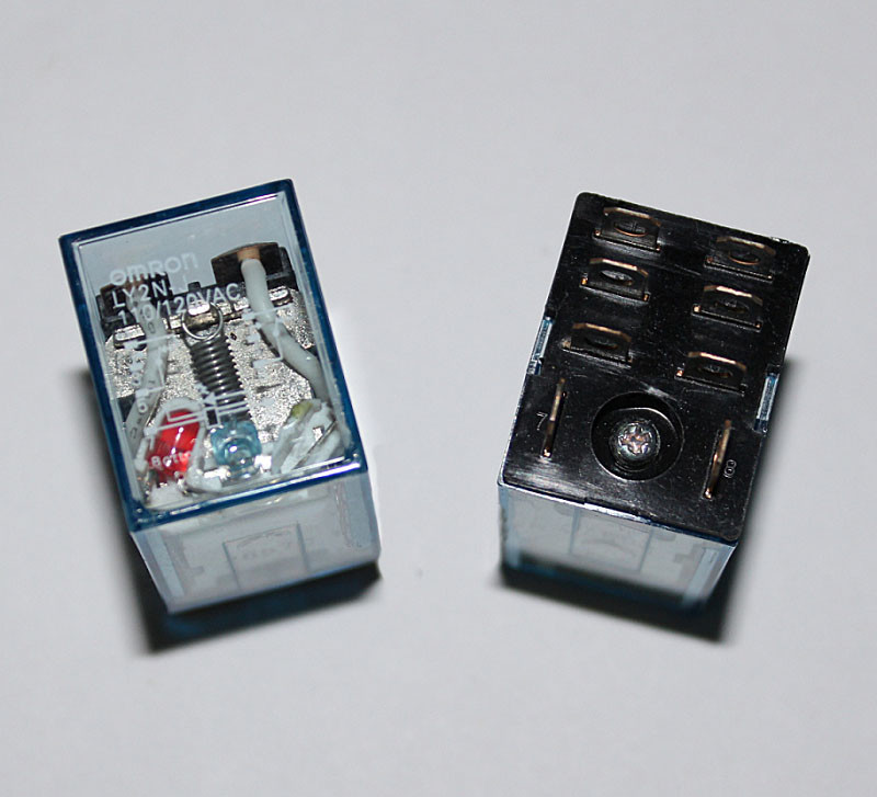 Omron relay LY2N-J-AC110V 110VAC with LED light 10A (8 Pin)
