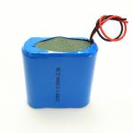 Orange 18650 Li Ion Battery Pack 11.1V 2000mAh 22.2Wh 3S1P CE UL RoHS Approved