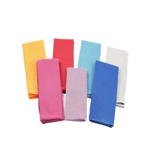 China KILINE Custom Microfiber Square Cooling Towel Quick-Dry For Fitness Gym Sports Travel Ice Cold In Summer factory