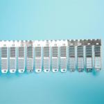 40mm Micro Channel Condenser Aluminum Corrosion Resistant Fin Material 6815 Fin