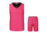 Mesh Fabric Sport Uniform Shirts Sleeveless Design Unrestrained Soft Feeling For