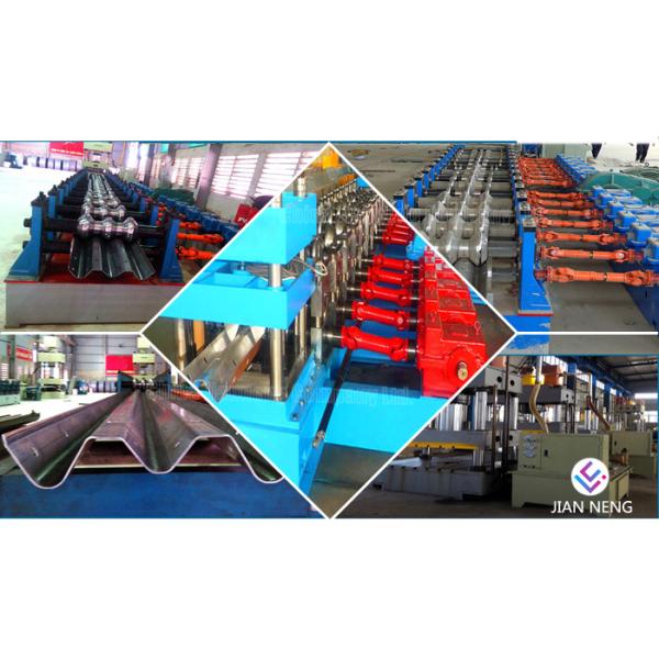 Metal Sheet Galvanized Roll Forming Machine Two Or Three Waves 13.5*1.85*1.6mm