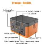 110V 220V AC Portable Generator Power Station Energy System 100000mAh Mobile
