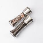 Manual 192mm 277g 180ml Stainless Steel Salt Grinder