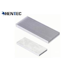 China Silvery Anodized Extruded Aluminium Heatsink Aluminum Radiator Special Packing on sale