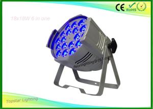 China High Brightness Led Bulb 18 x 18w 6 In 1 RGBWAV 12w 15W Led Par Light Indoor Dmx Par Cans factory