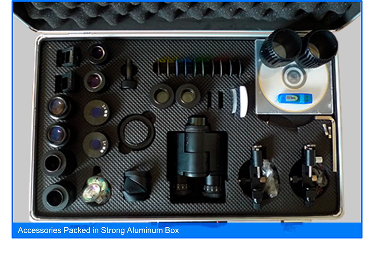 Motorized Digital Forensic Comparison Microscope with 80~240V Wide Range Voltage High Resolution CCD Camera and Motorized Control
