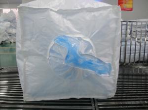 China Flexible big pp Food Grade PP fibc Bags pp container bag of 4 loops factory