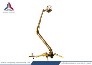 China 8m Platform Height Towable Articulated Boom Lift with Diesel Power factory