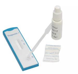 China CE Troponin I Rapid Test Kit Whole Blood / Serum / Plasma Strip factory