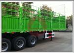 4 Axle Cargo Container Trailer , Container Delivery Trailer 45000kgs Carrying