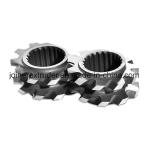 Wear Resistance Shovel Convey Twin Screw Extruder Parts Screw Elements