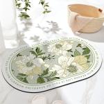 MACHINE MADE Diatomite Bath Mats Soft Anti Slip Diatomaceous Earth Bathroom Rugs
