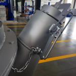 Transfer Ladle For Aluminium Liquid / Molten Aluminium Transfering Ladle