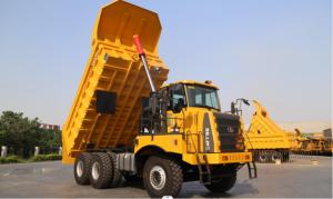China CHINA 6X4 LGMG MINING TRUCK CMT96 AUTO GEARBOX WEIHCAI ENGINE 96T 35CBM BUCKET factory