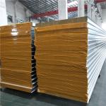 50mm interior wall decoration material rock wool sandwich panel for warehouse