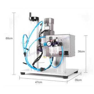 Tabletop Semi Automatic Bottle Capping Machine For Spray Nozzle Cap