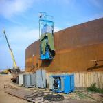Hanging Style Heavy Duty Tank Welding Equipment For Large Oil Storage Tanks