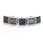 New Series 22mm 20-500V AC Digital Voltmeter Volt Meter Red Green Yellow Mini