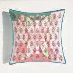 Home Decor Printed Cushion Cover Fashion Luxury Square Jacquard Throw Pillow