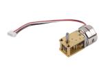 5VDC 8mm Length Output Shaft Worm Gearbox With 15mm Diameter PM Stepper Motor