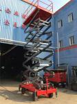 16M Height Forklift Pull Electric Hydraulic Aerial Working Heavy Duty Mobile