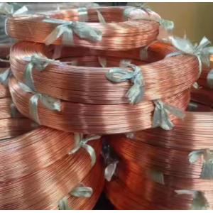 High Content Pure Red Copper Wire Polished With Spool Customization