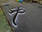Factory customize wedding decoration back lit outdoor led letter signs light