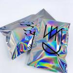 Holographic Metallic Foil Mailer Glitter Mailing Shipping Bags Metallic Rainbow