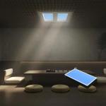 CRI RA 95 Fake Window Light 160W Power Consumption Rayleigh Scattering Led