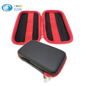 China Health Essentials Oil Carrying EVA Tool Case Black With Red Interior , Custom Made factory