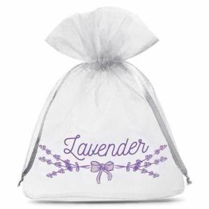 China Custom Logo Printed Solid Organza Drawstring Dust Bag Mesh Gift Pouch factory