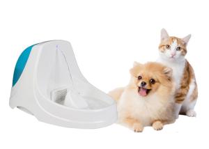 China BPA Free Plastic Automatic Pet Water Fountain Auto Flow Pet Fountain Quiet Design factory
