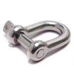 High Strength Stainless Steel Hot Forged D Shackle M4-M22 Perfect for General