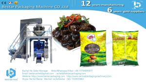 China How to pack agaric mixing with sauce in pouch BSTV-550AZ factory