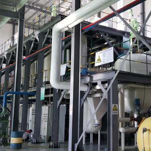 China All of the waste oil thin film evaporator complete finished product factory